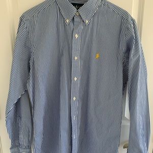 Mens Ralph Lauren button down shirt.  Size Medium.  $35